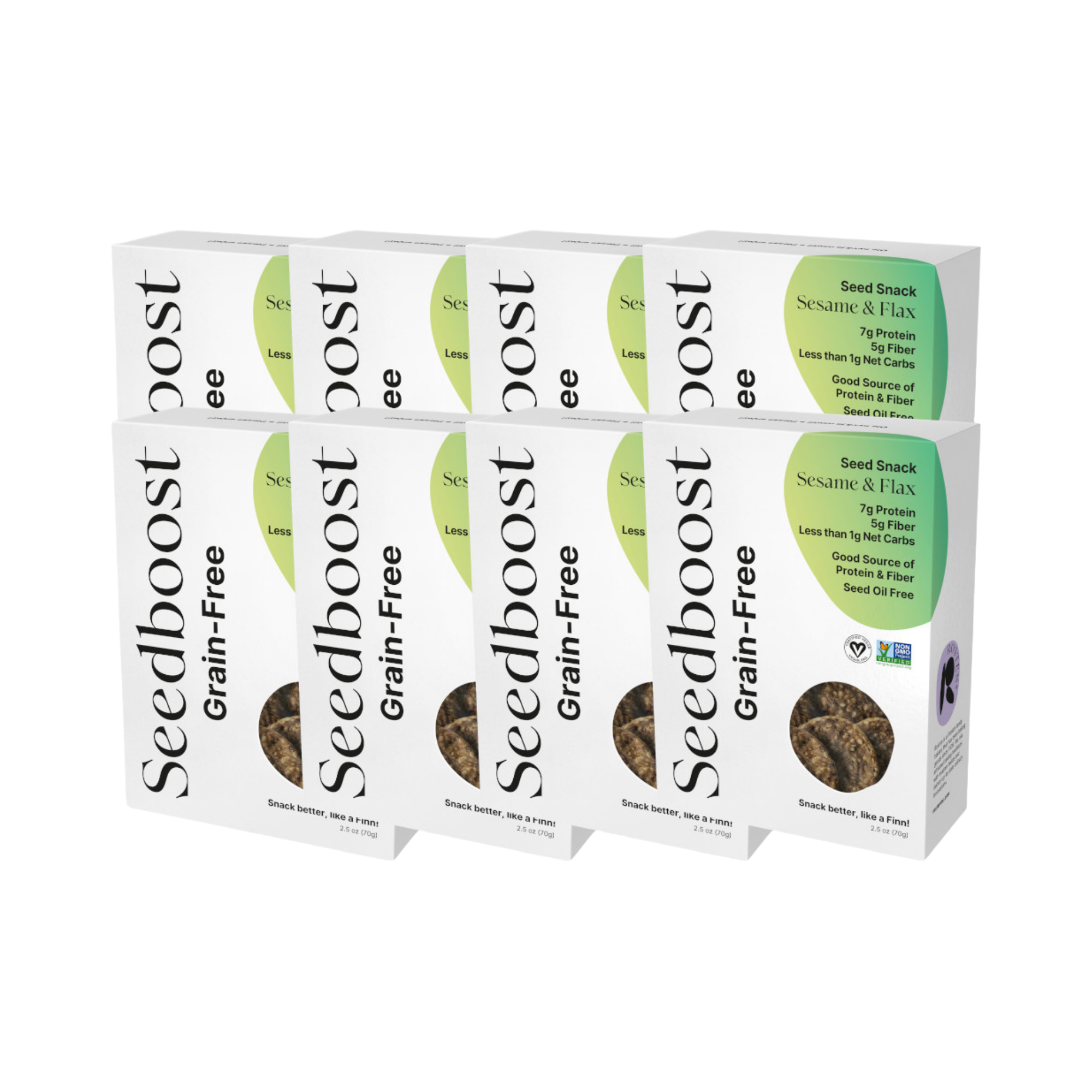 Seedboost Sesame & Flax 6-pack